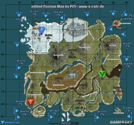 方舟游戏攻略地图