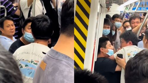 男子除夕下班坐地铁发现只有1人