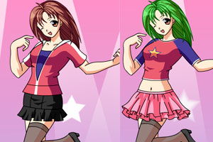 动漫女孩小游戏攻略