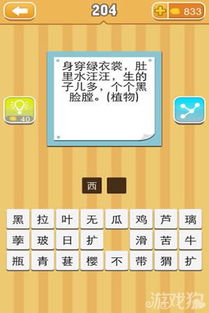 游戏家务谜语攻略