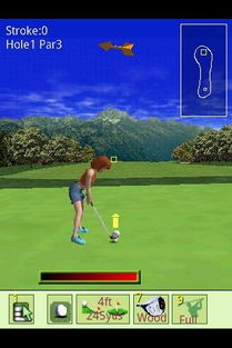 特殊地形高尔夫攻略游戏