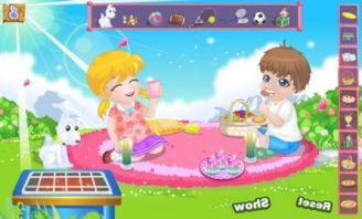 孩子野餐游戏攻略视频