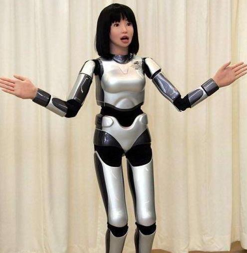 唯一“美女”机器人刚跑就罢工了