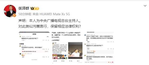 主持人张泽群否认被央视开除