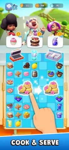 合并食物的游戏攻略