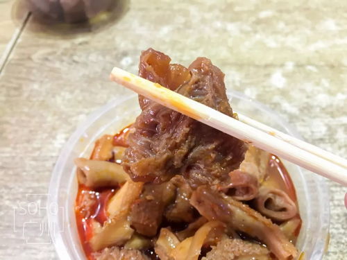 牛杂师傅半小时盲切百斤牛杂