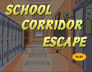学校走廊逃生游戏攻略图
