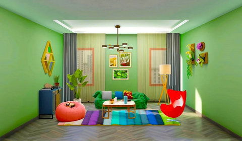 自装修攻略游戏室内小学