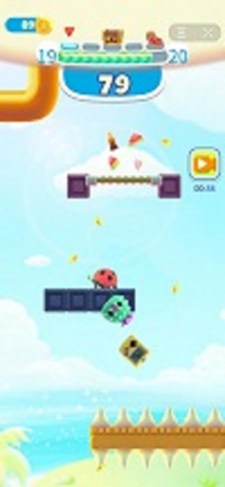 头条小游戏空中步行攻略