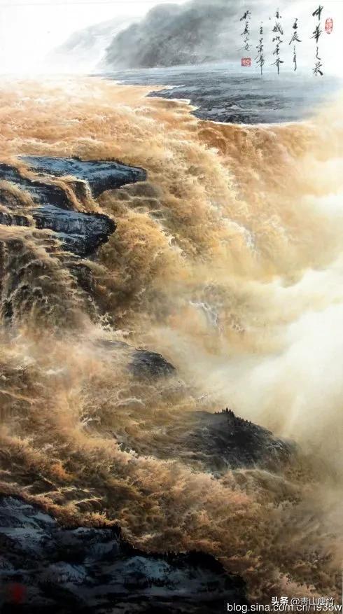 黄河之水天上来在此刻具象化了