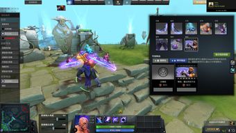 DOTA2中虚灵宝石及特效信使展示