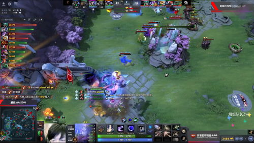 战神7在dota2中夺冠的精彩瞬间