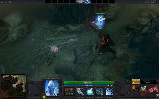 Dota2隐身效果示意图