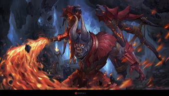 dota2影魔麒麟臂特效