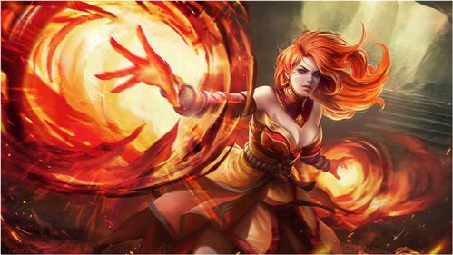 dota2火女特效饰品(dota2火女套装)