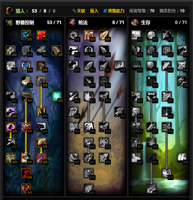 猎人天赋点怎么加(猎人天赋怎么加点最好)