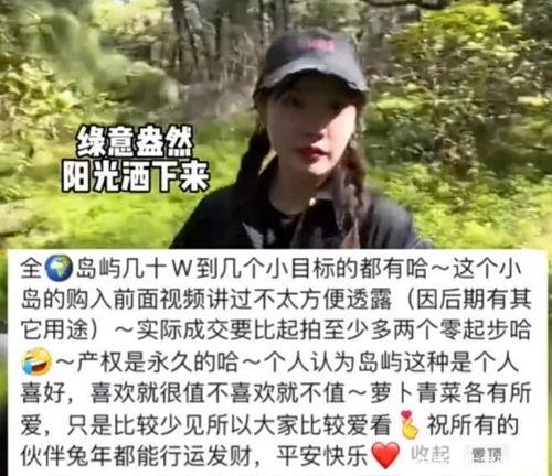 女子买下日本70万平小岛现在咋样了