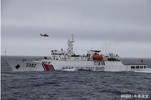 海警船用混天绫圈住台湾