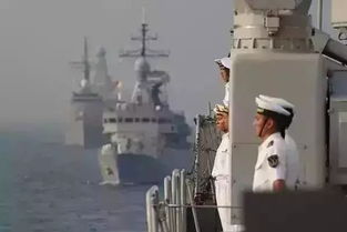 现场感受海军舰艇围岛进逼压迫感