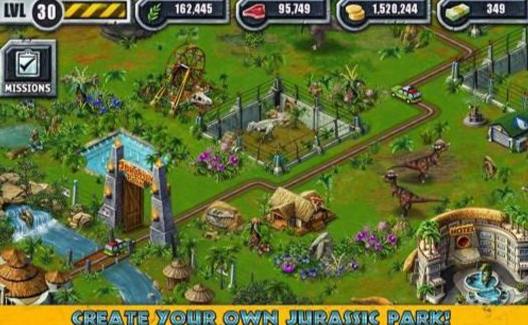 游戏建造侏罗纪公园攻略