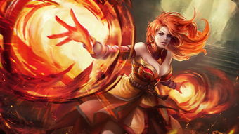 dota2火女裙及火女原型展示