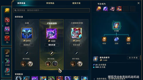 LOL装备图示