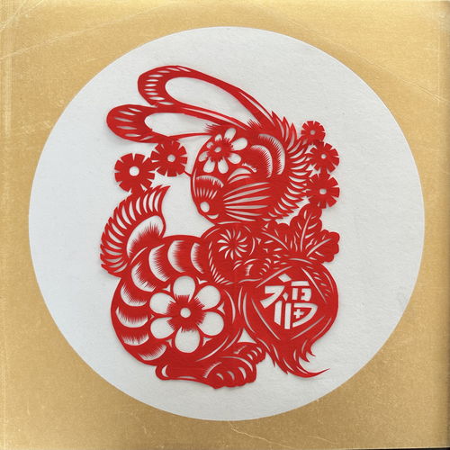 化身瑞兔迎新春送祝福非遗剪纸联动时装即将上线！