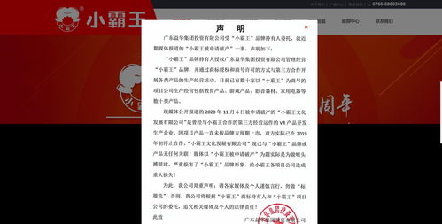 小霸王声明并未破产，并庆祝成立 33 周年
