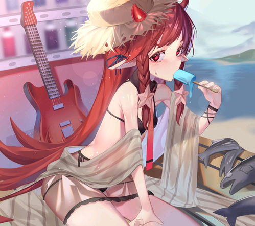 二次元美图福利第八弹 你选黑蕾丝还是白蕾丝？