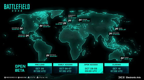 《战地2042》Beta测试时间曝光预计9月6日开始