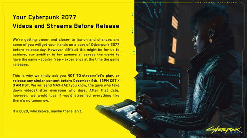 《赛博朋克2077》获得Steam年度杰出剧情游戏奖