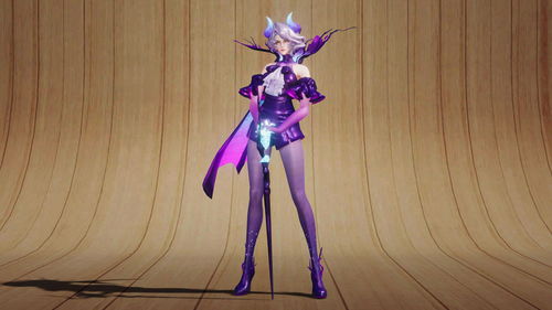 《王者荣耀》米莱狄【契约魔法】新皮肤 紫丝长腿诱惑