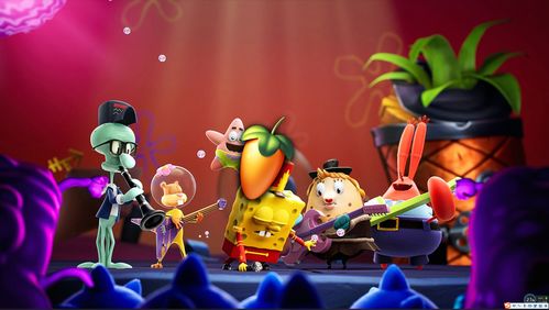 《海绵宝宝：宇宙摇摆》发布酷乐湖关卡游玩演示