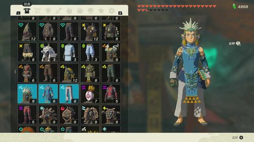 塞尔达传说王国之泪依盖队套全收集攻略 依盖队紧身服在哪获取