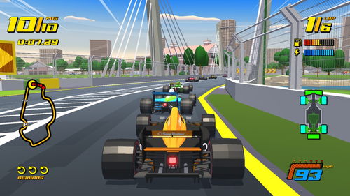 复古街机风格F1赛车新作《New Star GP》现已上架Steam