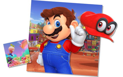 任天堂在20年前就有大象马里奥形象设计