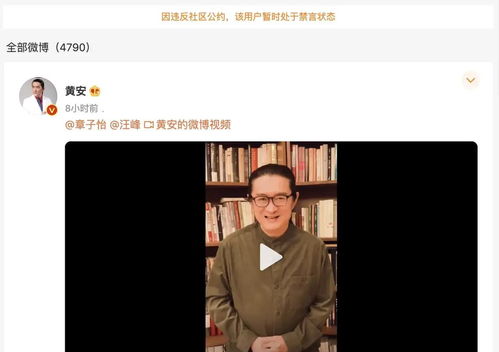 章子怡汪峰微博官宣离婚：避免占用过多公共资源