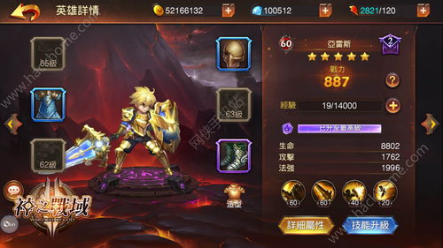 战争学院大天使英雄属性介绍