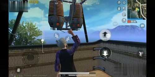 和平精英热气球怎么控制