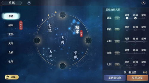 天涯明月刀手游星运系统玩法汇总 星运系统全属性速刷攻略 天涯明月刀手游星运系统玩法汇总 星运系统全属性速刷攻略