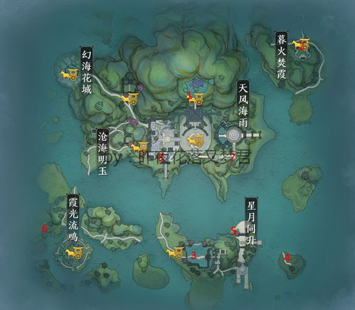 天涯明月刀手游移花胜景录图鉴坐标汇总 迎花照影位置在哪里