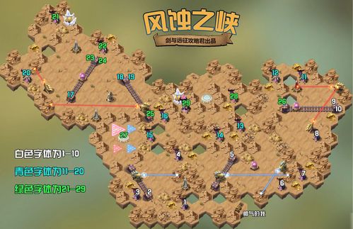 剑与远征星界迷阵副本通关路线图分享