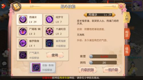 梦幻西游手游小雷音经脉是什么