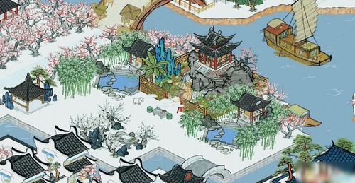 江南百景图桃花村完美布局攻略 桃花村赚钱最快布局