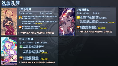 风云岛行动谕星罗衣属性技能介绍 特殊词条效果详解