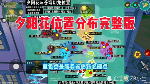 创造与魔法夕阳花位置在哪 夕阳花刷新时间