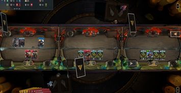 卡牌游戏《Artifact》演示 三路牌局一人掌控
