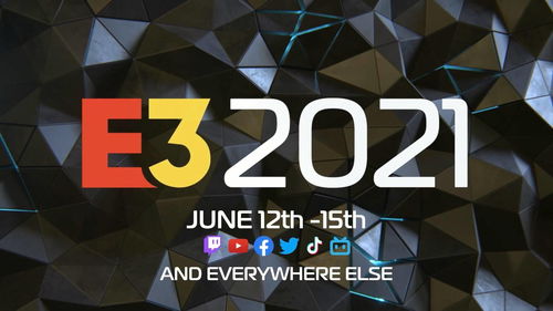 E3 2021 6月15日举行 今年的E3不再有在线活动