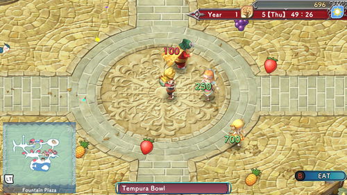 Switch《符文工厂4：豪华版》加入简体中文支持 幻想世界冒险生活