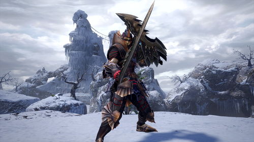 怪物猎人：崛起牙猎犬雪地演示 雪地漂移甚至可以攻击敌人